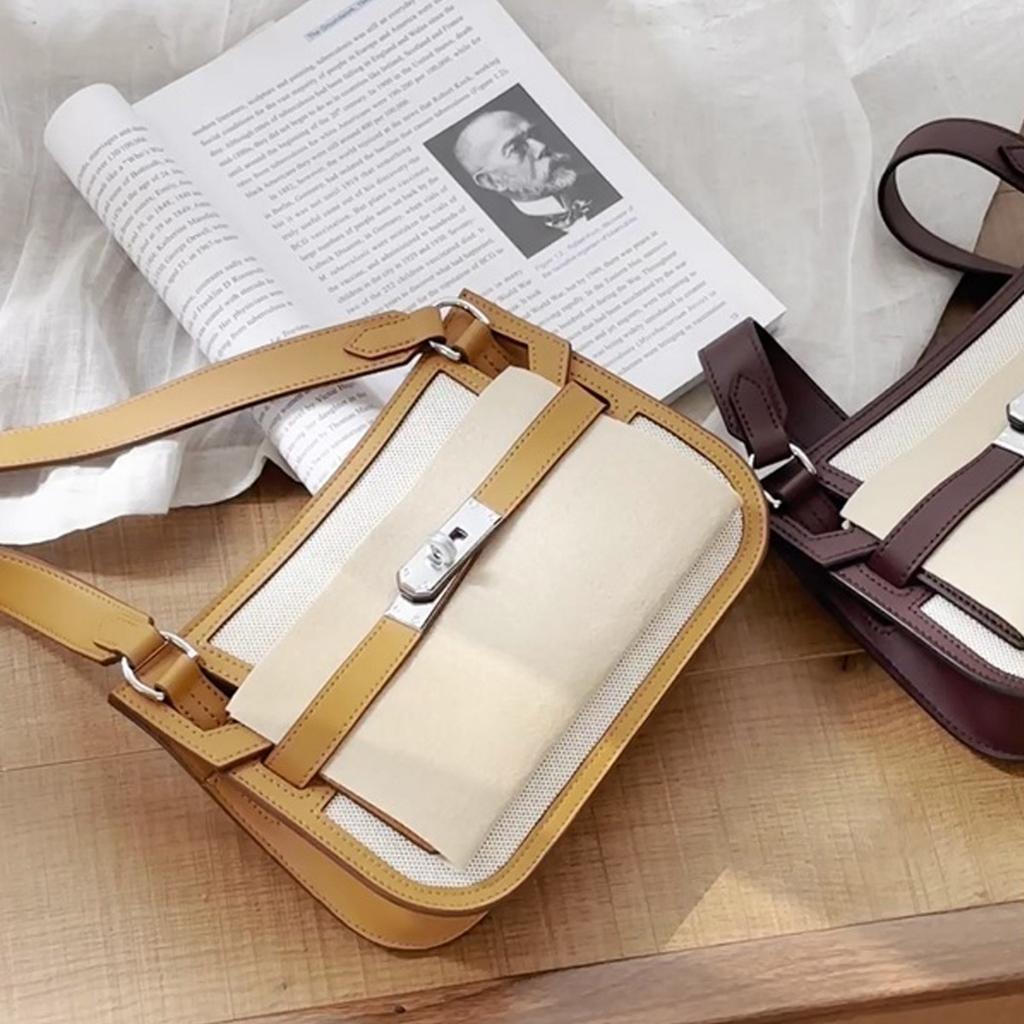 Mini Geling Race Horse Pattern Bag Will Launch Swift Cowhide High-end Sensory Single Leather Tote Bag For Women