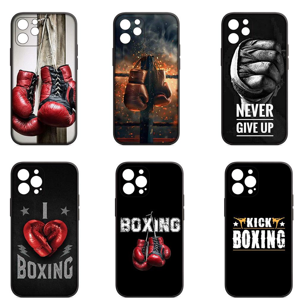 Starke Kickboxhandschuhe Kickbox-Schutzhülle für Apple iPhone 15 14 13 12 11 Pro XS Max XR 6 6S Plus + SE 14+ 6+ Handyhülle