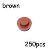 Ungiftig 250 Stück 4073 6141 Platte Rund 1x1 Punkt Moc Zusammenbau Partikel Diy Bausteine 1*1 Figuren Lampe Steine Pädagogisches Spielzeug Für Kinder