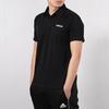 Adidas Training Sports Short Sleeve Polo Men Tops Black DU1251