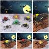 Resin Craft Halloween Spider Bat Figurines Cartoon Miniatures Pumpkin Ornaments  Ghost Festival