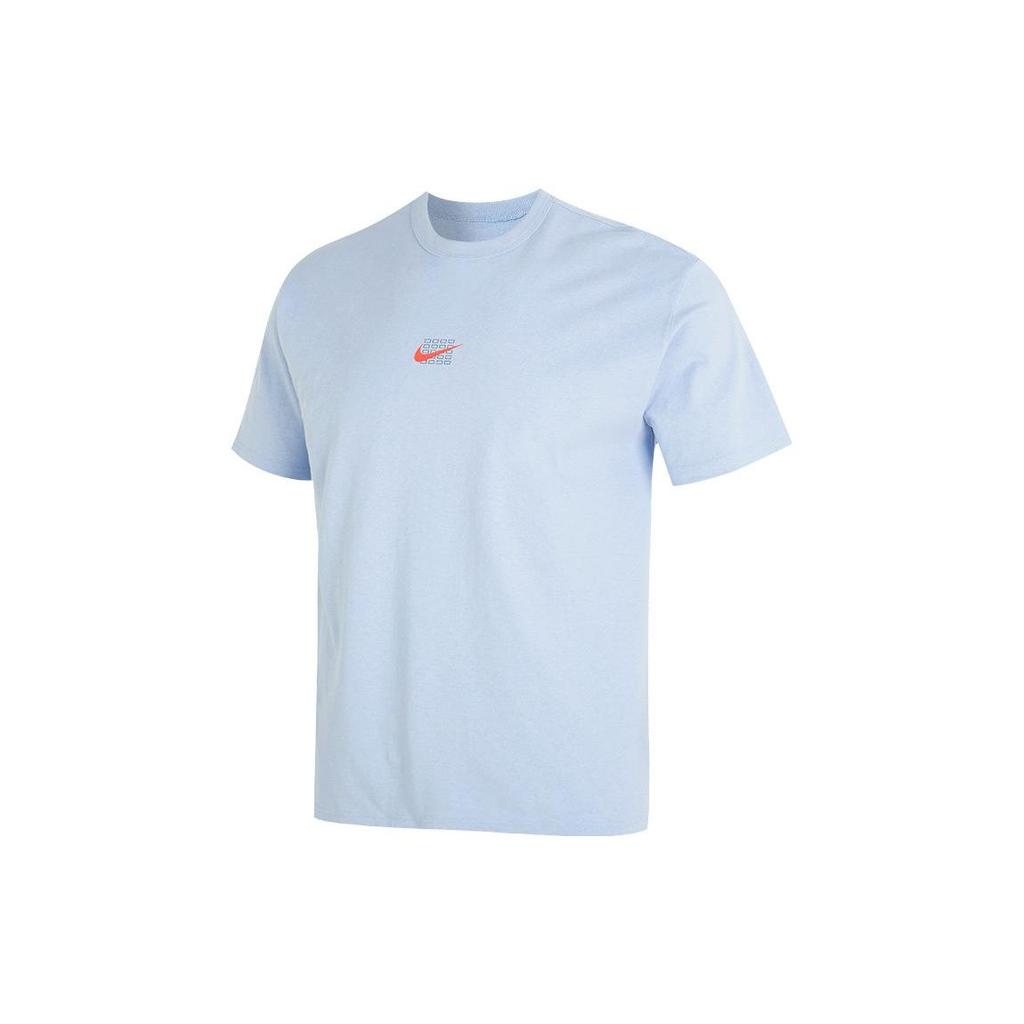 Nike American Vintage-Inspired Mid-High Exam Answer Card Print Casual Round Neck Short Sleeve SS23 Drop Shoulder T-Shirt Unisex Tops FJ7725-479