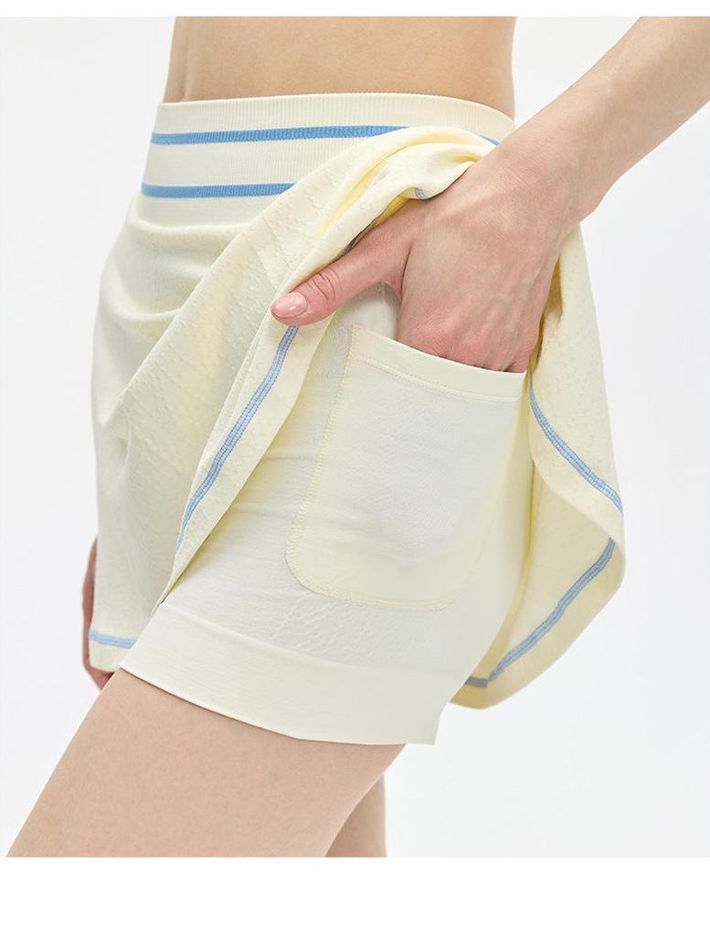 High-Waist Summer Tennis Skirt: Fashionable, Anti-Exposure, Ideal for Outdoor Running and Fitness
