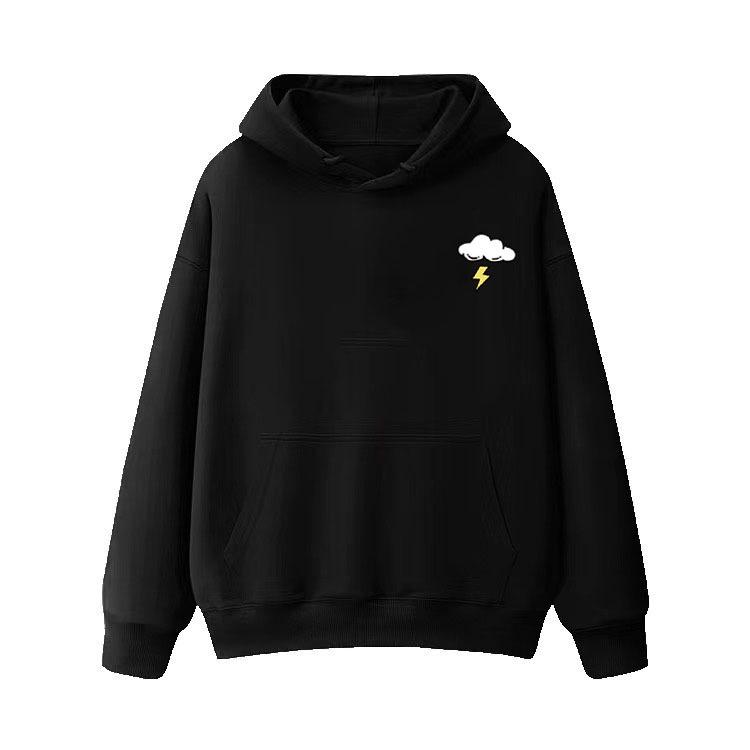 

Heavyweight 500G Unisex Fleece Hoodie - Versatile, Loose Fit for Autumn/Winter XXL