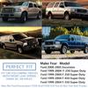 50491 50381 Front Axle Vaccum Knuckle & Tube Seal Kit For Ford Super Duty Excursion F250 F350 F450 F550 1998-2004 Dana 50 60