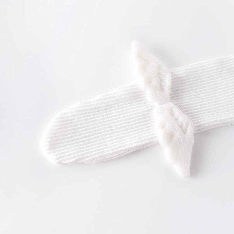 2024 Jesień i Zima Bawełniane Rajstopy Skarpetki Dziecięce Skrzydełka Anioła