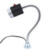 LED Work Light with 50cm Flexible Gooseneck and Magnet Base 5W Machine Lamp for Lathe Workbench Workshop Industrial Lighting