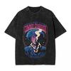 Manga Cowboy Bebop T Shirt Spike Spiegel Graphic Tshirt Washed Oversized TShirt Men Women Clothes Short Sleeve Cotton Tees