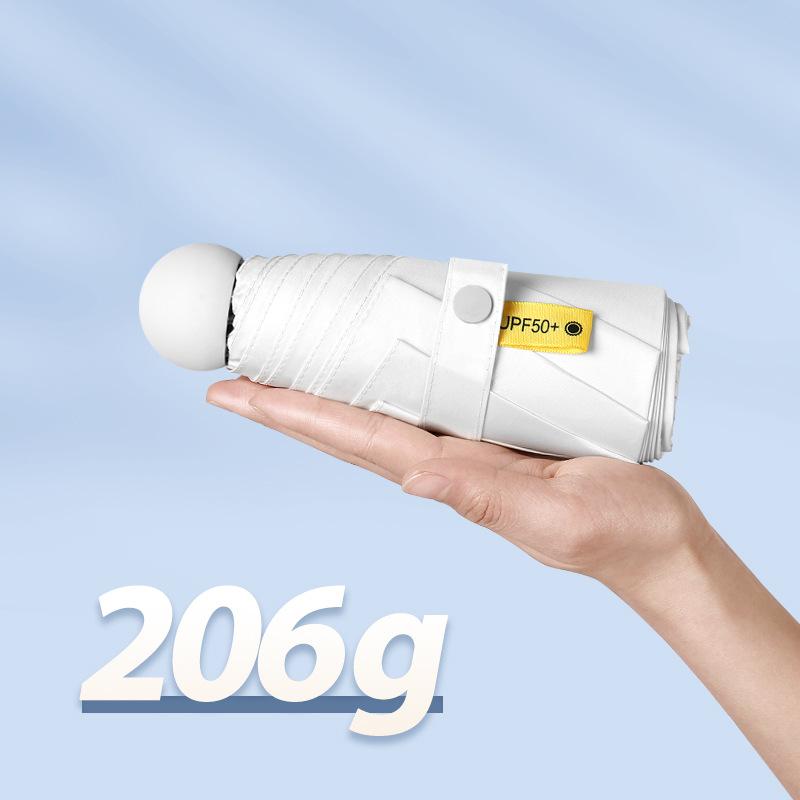 Outdoor parasol Double-layer umbrella 50% umbrella Capsule umbrella Sun umbrella UV protection women's sun protection umbrella