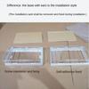 New Plastic Switch Protection Box Transparent Double Sockets Socket Protector 86 type Power Outlet Electric Plug Cover