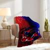1pc Flannel Spiderman Cartoon Pattern Bed Blanket, Sofa Blanket, Home Decor, Room Decor, Birthday Gift, Christmas Giftc057