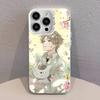Sensei N-Natsume yujinchou Nyanko  Phone Case For iPhone 17,16,13,12,11,15,14,Pro,Max,Plus,SE4,Air,Mini White IMD Matte