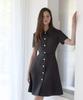 Julie And Kara 26Hs Love By You Maya Summer Tweed Dress Black Wedding Guest Look Ceremony Look