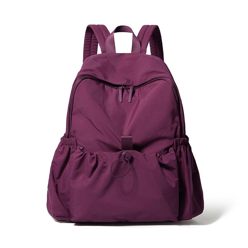 Men Women Backpack Nylon Lightweight Large Capacity Travel Backpack Student Schoolbag