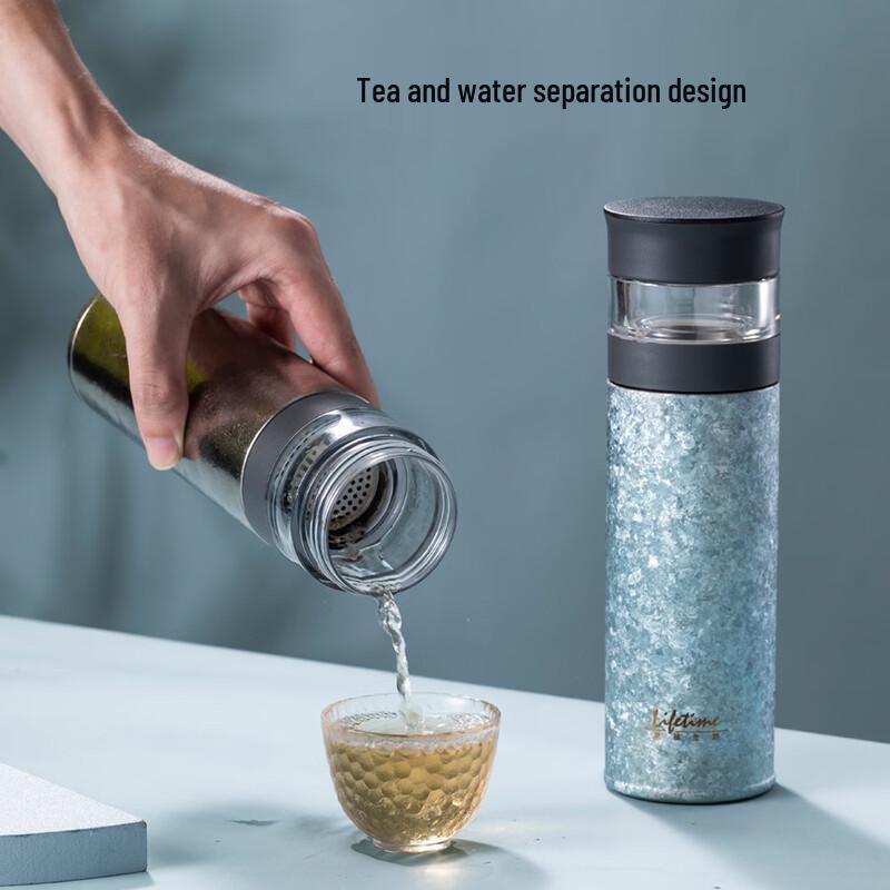 Chuangjingpin Pure Titanium Tea Infuser Thermos