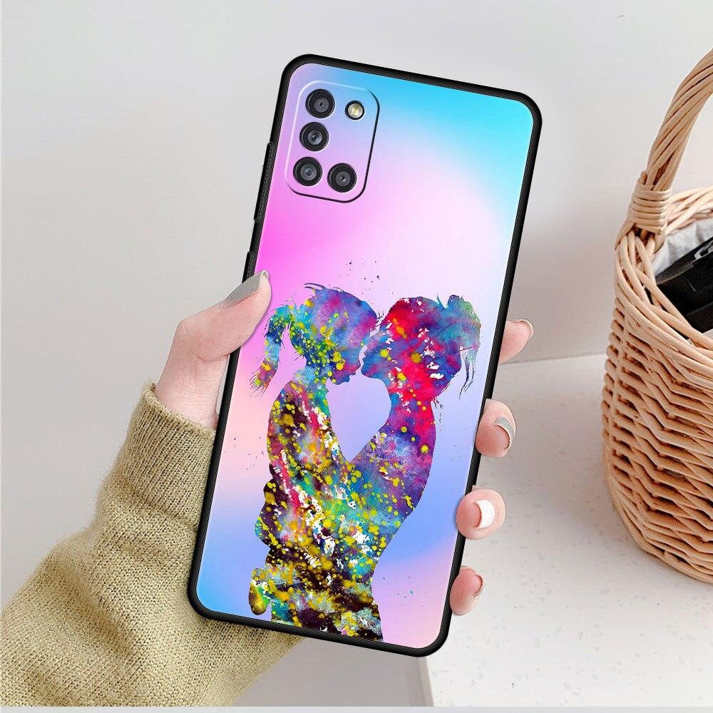 

Чехлы для Samsung Galaxy A72 A51 A32 4G A12 A02s A71 A52 A41 A21s A31 A73 A33 A03s A52s 5G A13, чехол «Супер мама», для маленьких девочек и мальчиков Samsung A02s