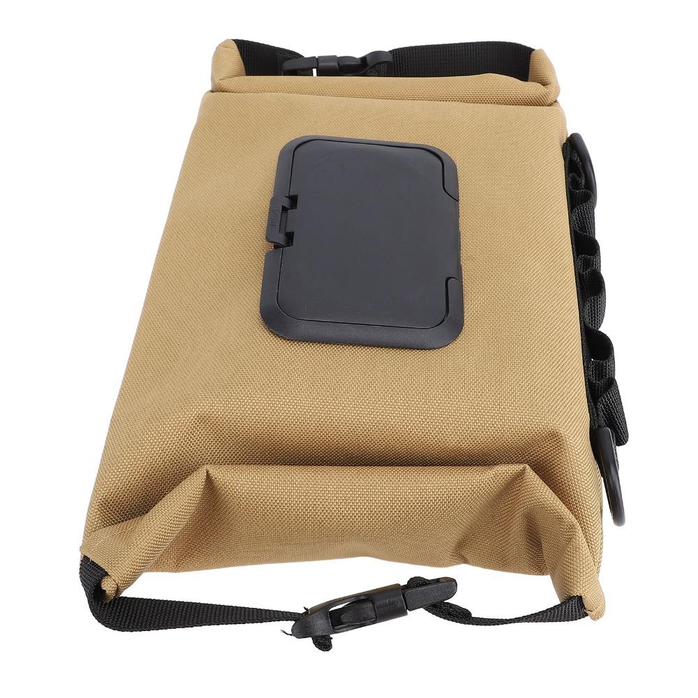 Pull Out Type Camping Wipes Dispenser Large Capacity Canvas Material Wet Wipe Pouch Portable Design Durable Wet Wipe Case