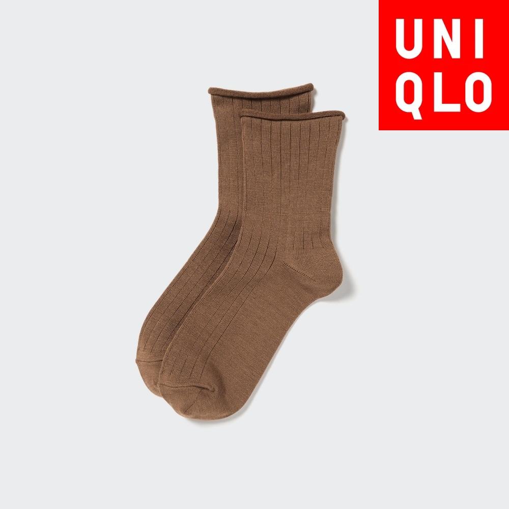 

Uniqlo Heattech Socks Crutop Roll 09 BLACK/WOMEN 2325
