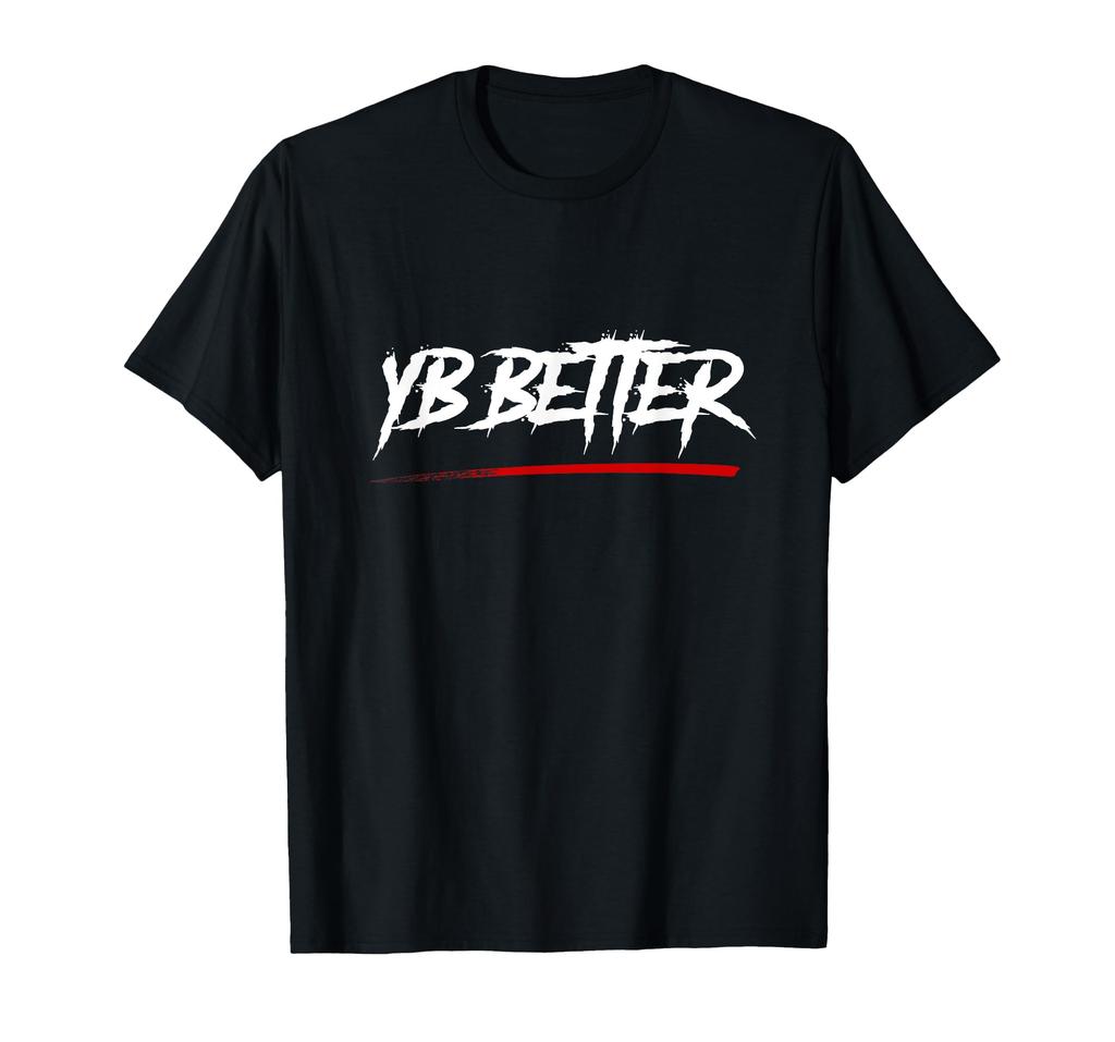 YB Besseres Shirt Youngboy Besseres Shirt YB Bessere T-Shirts Herren Streetwear Harajuku Y2K Oberteile Herrenbekleidung Grafik T-Shirts
