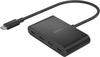Belkin To Hub 100W 10G Data FRS Compatible with and Ideal for Telework and Black Includes Wallpaper Download Connect™ USB-C 4-Port (4-in-1), PD,