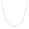 Ania Haie Silver Classic Bezel Setting Station 925 Silver Necklace N074-02H