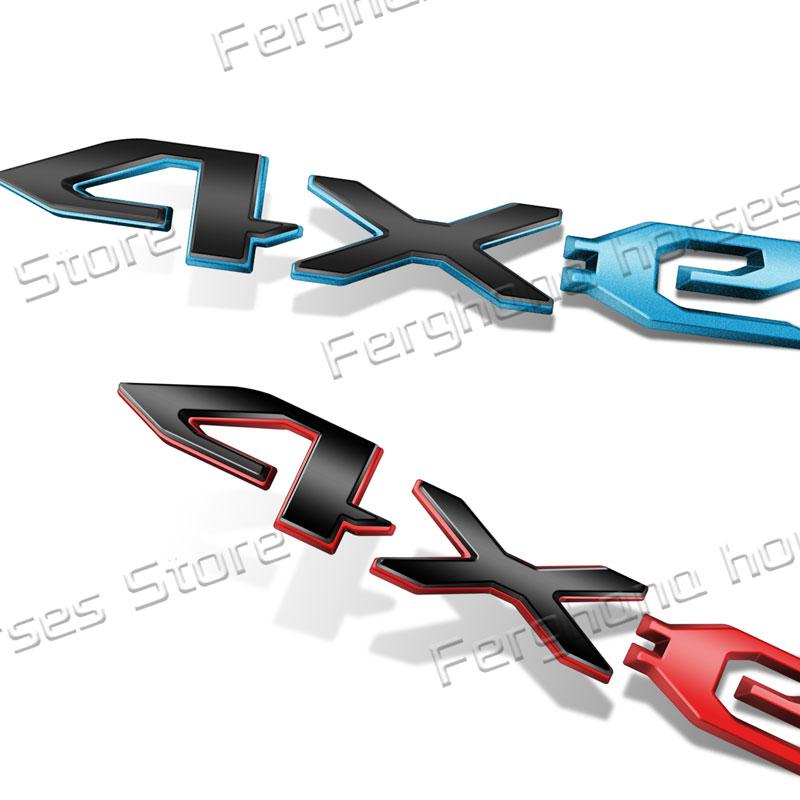 Car 3D ABS Plastic Emblem For Jeep 4XE Logo Wrangler Gladiator Compass Grand Cherokee Body Side Badge Rear Trunk Decor Sticker ALU1