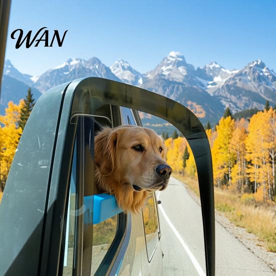 Dog Face Support Car Accessory Window Chin Rest, Soft Foam Cushion, Safe Comfortable Mount Rides, Waterproof Accessories for Travel Road Trip Reduces