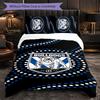 Canterbury-Bankstown Bulldogs Fantasia Microfibra Set Biancheria da Letto 3 Pezzi Decorazione Copripiumino Set Per Camera da Letto Uso Domestico