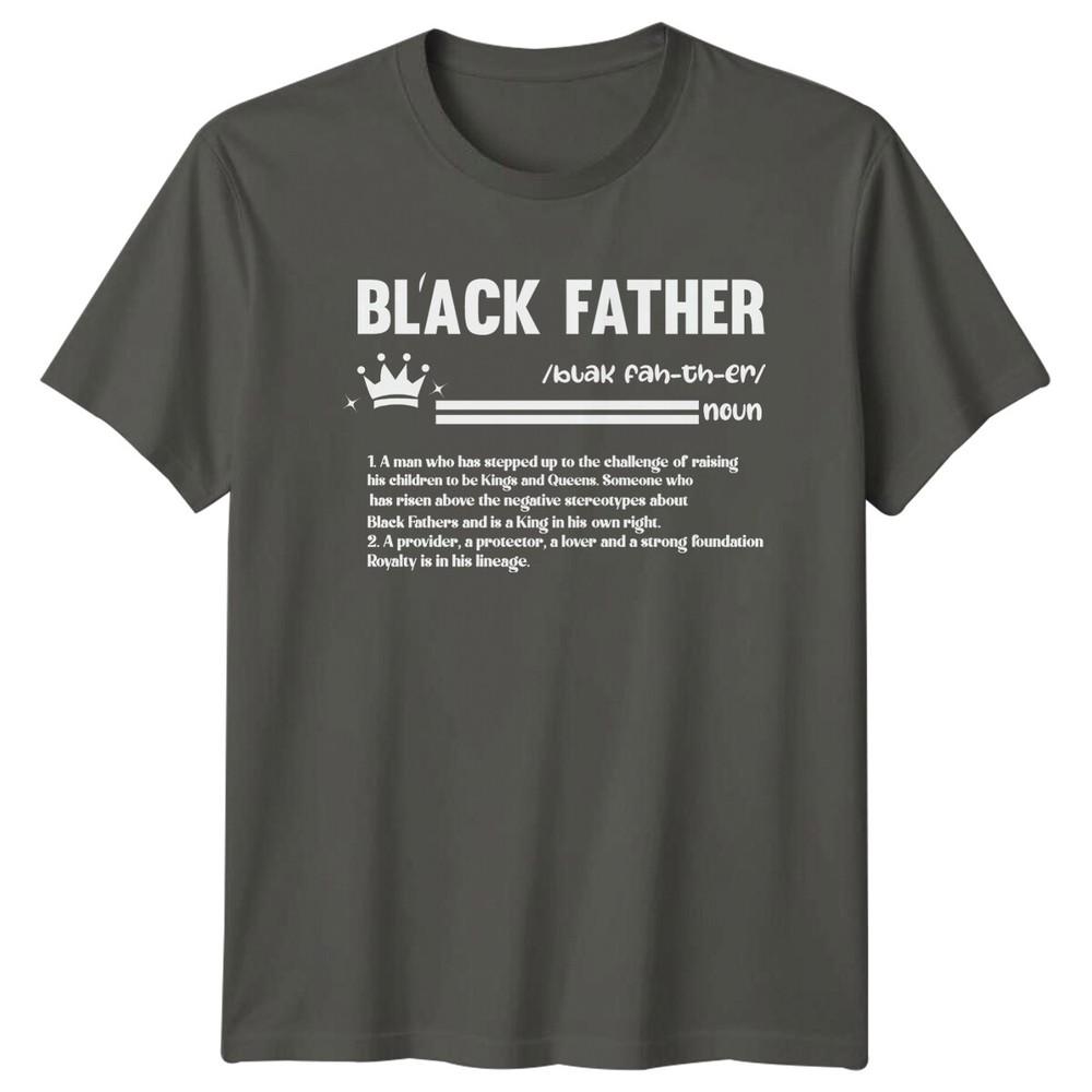 Black Father Definition TShirt Fathers Day Gift Unisexs Unisexs S