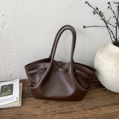 Kleine Tragetasche mit großem Fassungsvermögen, geeignet für Frauen für die Arbeit und den Weg zur Arbeit, Einzel-Schultertasche, Unterarmtasche
