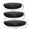 Weather Resistant Firepit Cover 600D Oxford Protective Cover  Built-in Stone Firepits