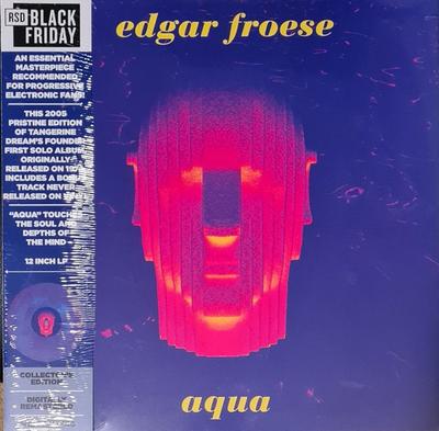 LP Record EDGAR FROESE - Aqua 783537 Culture Factory 2022 France Dance & Electronica