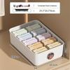 3-in-1 Dustproof Underwear and Sock Organizer with Lid