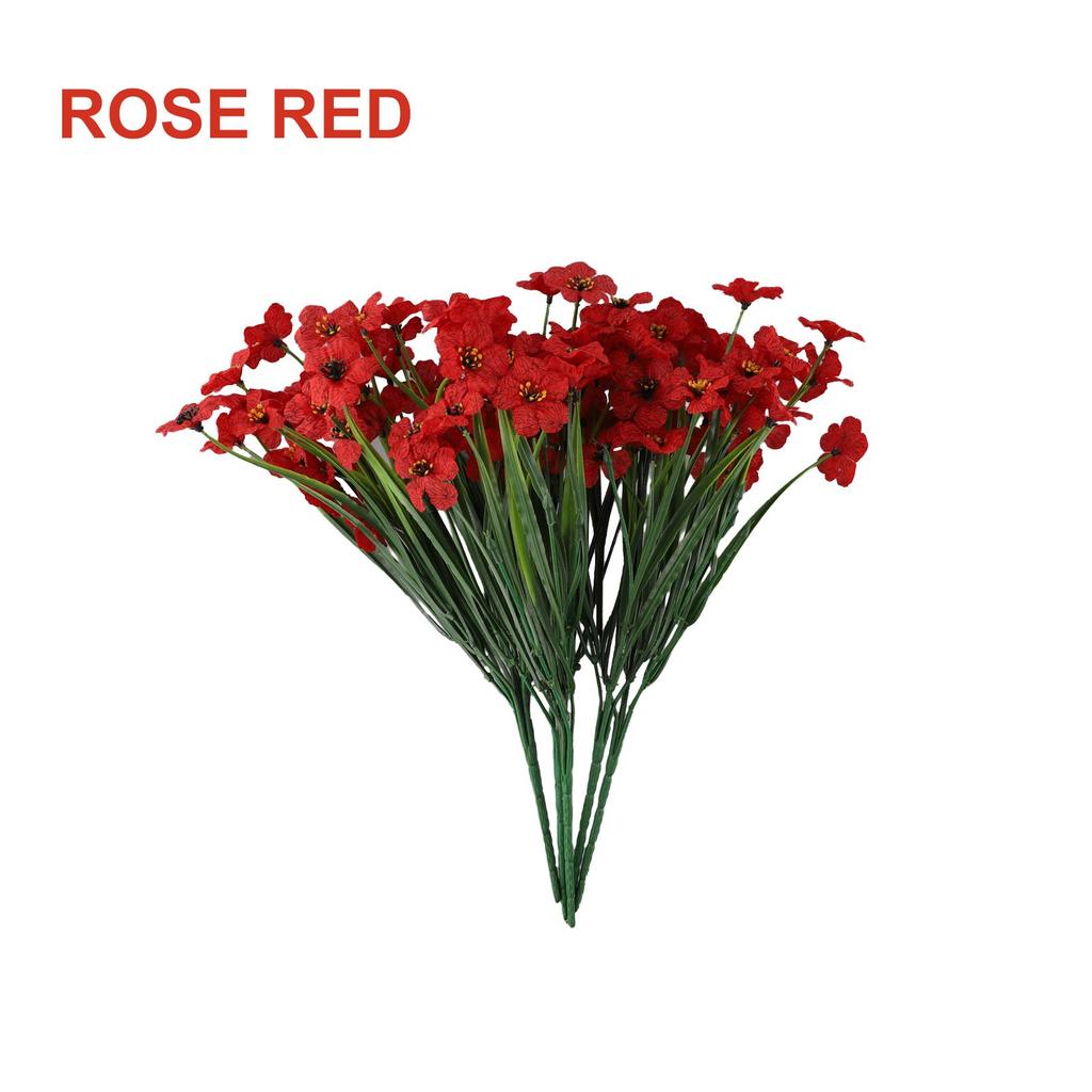 Bukiet Dekoracja domu Dekoracja zewnętrzna Sztuczne fioletowe kwiaty