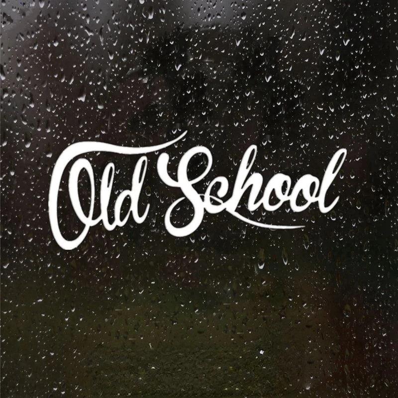 

Car Stickers Old School Vinyl Decals Motorcycle Decal Decoration Accessories Waterproof Sunscreen Cover Scratches PVC,15CM 15cm срібний