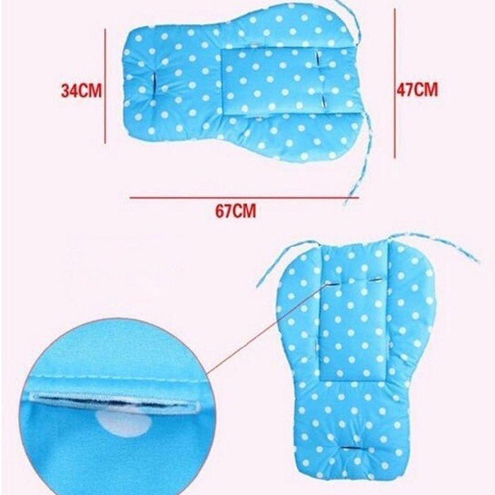 Mat Baby Warmer Dot Liner Chair Pad Cotton Mat Stroller Accessories Stroller Mat Stroller Cushion