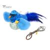 Chirping Bird Cat Toy Interactive Flapping Wings Plush Long-Lasting Battery Operated Stimulate Animal Kitten for Indoor Cats Safe And Durable