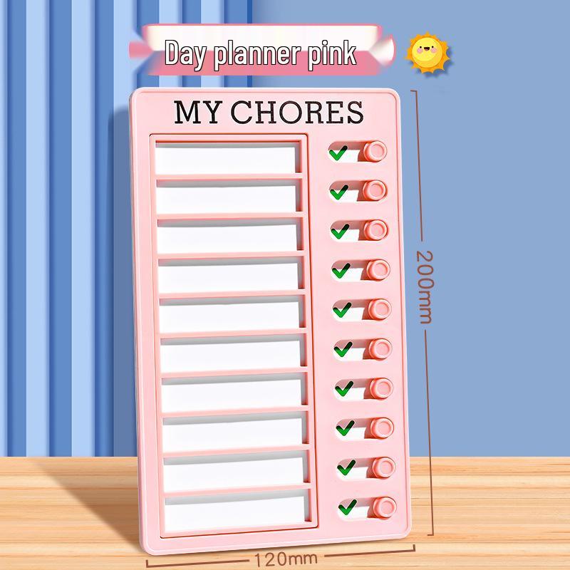 Student Self-Discipline Planner: Study Schedule & Homework Tracker for Kids