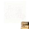 Happy Birthday Sign USB Powered Neon Reusable Genethliac Party cold to Clean Decoration - for Birthdays Parties