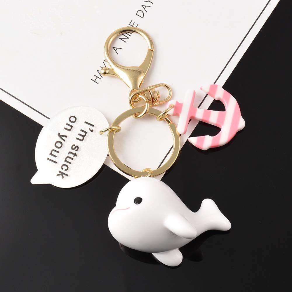 Jewelry Accessories Car Pendant Key Rings Whale Keychain Keyring Ornaments Dolphin Key Chain