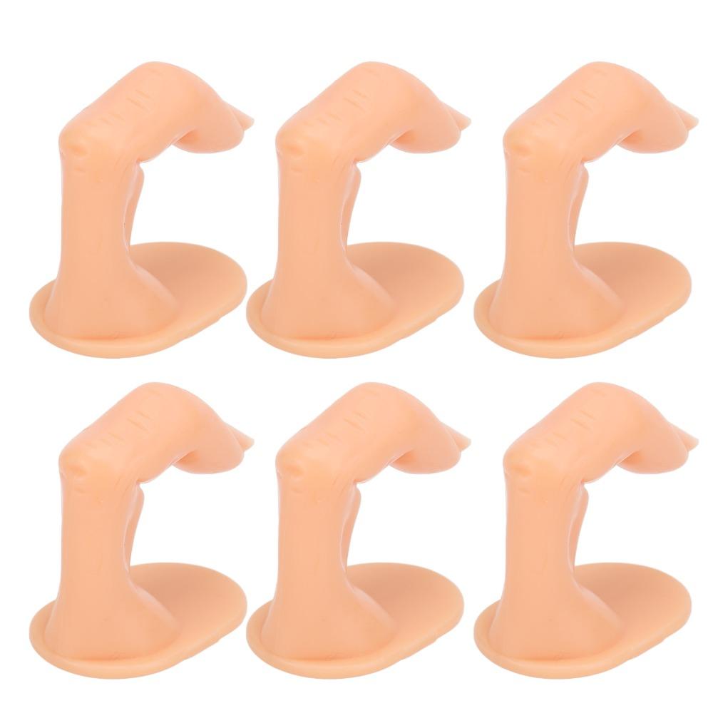 50pcs Durable Plastic Nail Gel Polish Display Book Fake Fingers Model For Nail Salon