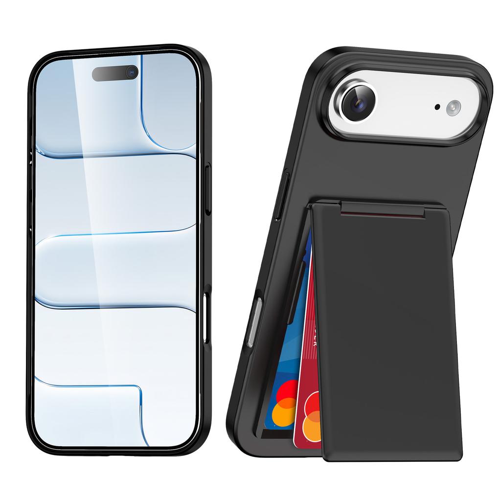 New Product for IPhone17Air Frosted Card Holder Holder 16 Phone Case 15Pro Anti-Scratch 14 Phone Protective Cover