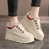 Fashion 2025 Women Shoes Spring Hot Sale Breathable All-match Platform Casual Sneakers Girl Student Flats Board Shoe Mujer Fast Shipping