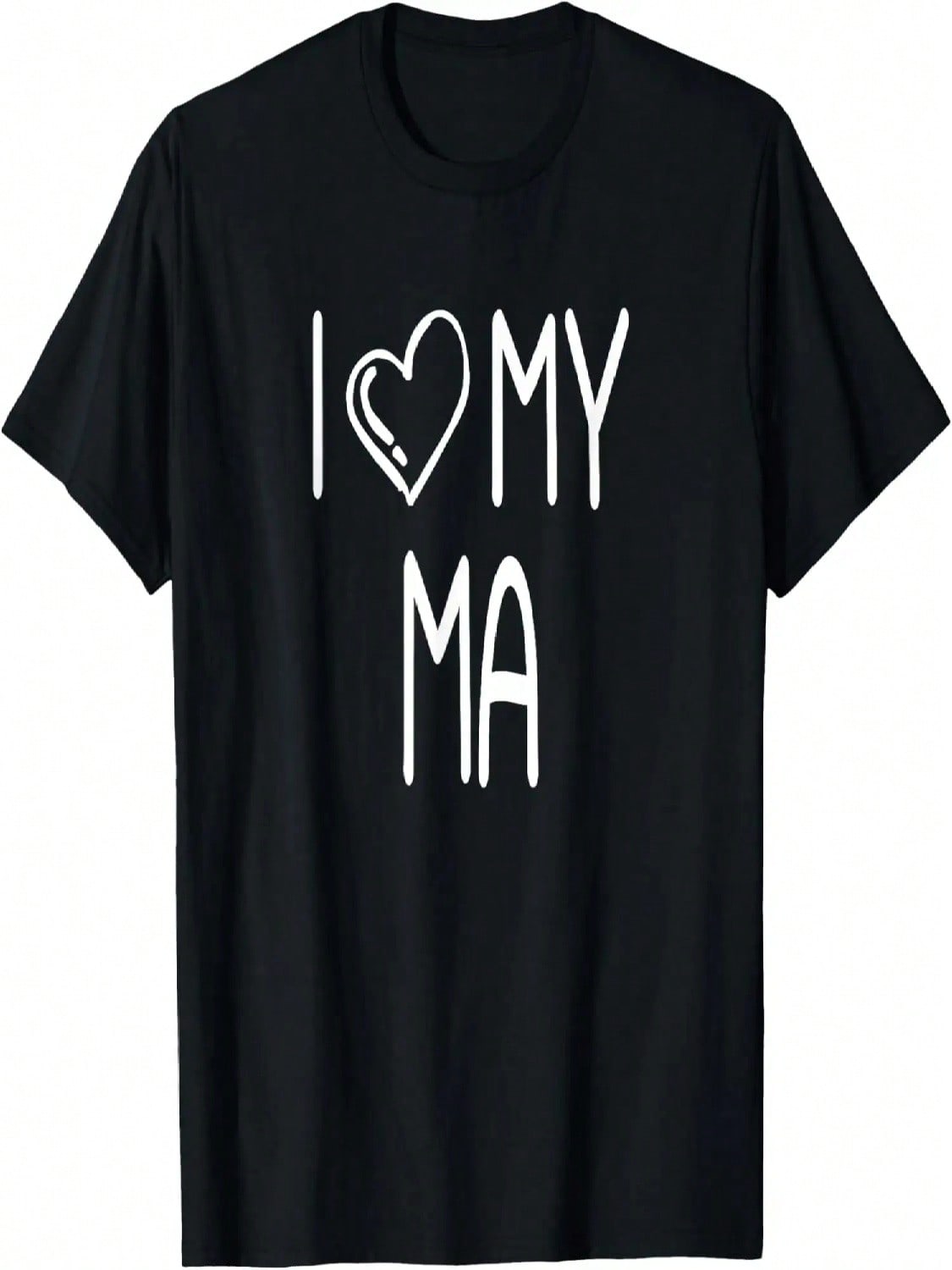 I Love My Ma Shirt - Fun Family Love T-Shirt S