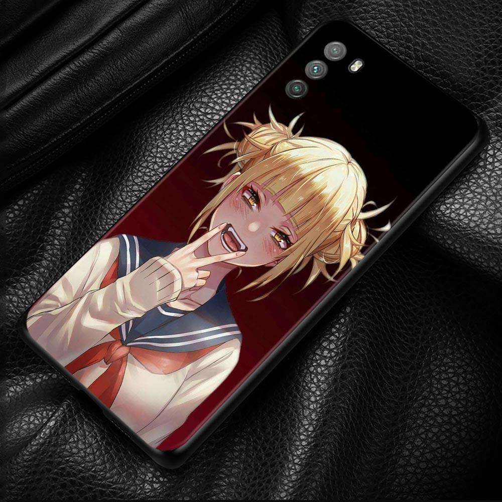 Anime Cartoon Girl TOGA Himiko For Xiaomi Poco X3 NFC M3 M4 Pro 5G Case for Mi 12 Pro 12X 11 10T Note 10 A2 Lite 5G 9 SE 9T