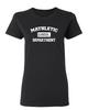 Mathletic Sarcastic Novelty Graphics Funny Womens T-Shirt