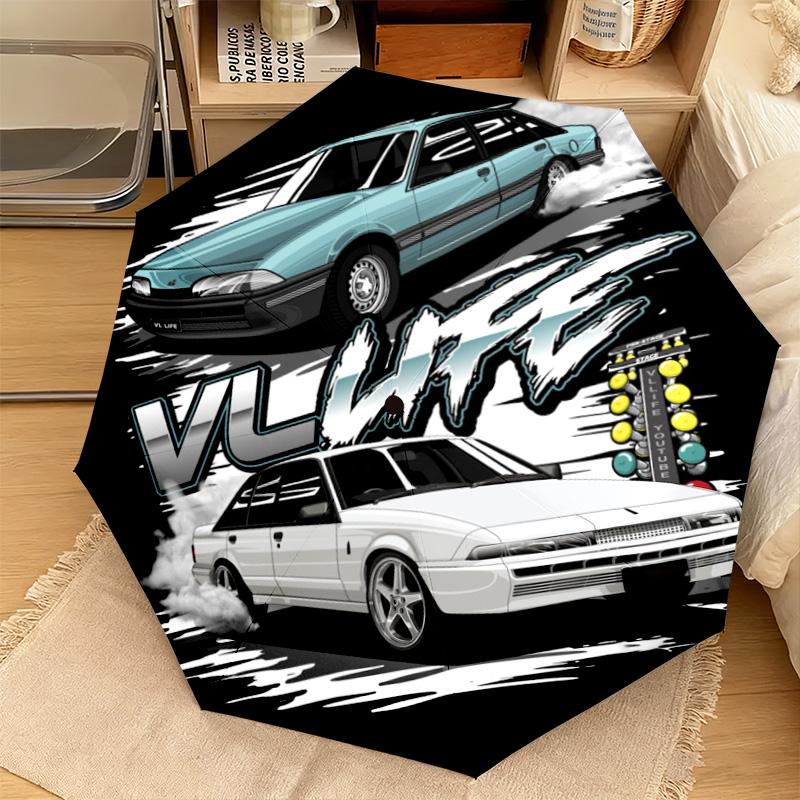 1PC Stylish Car Automatic Umbrella - Suitable Travel Outdoor Portable Umbrella Birthday Gift Daily Essentials