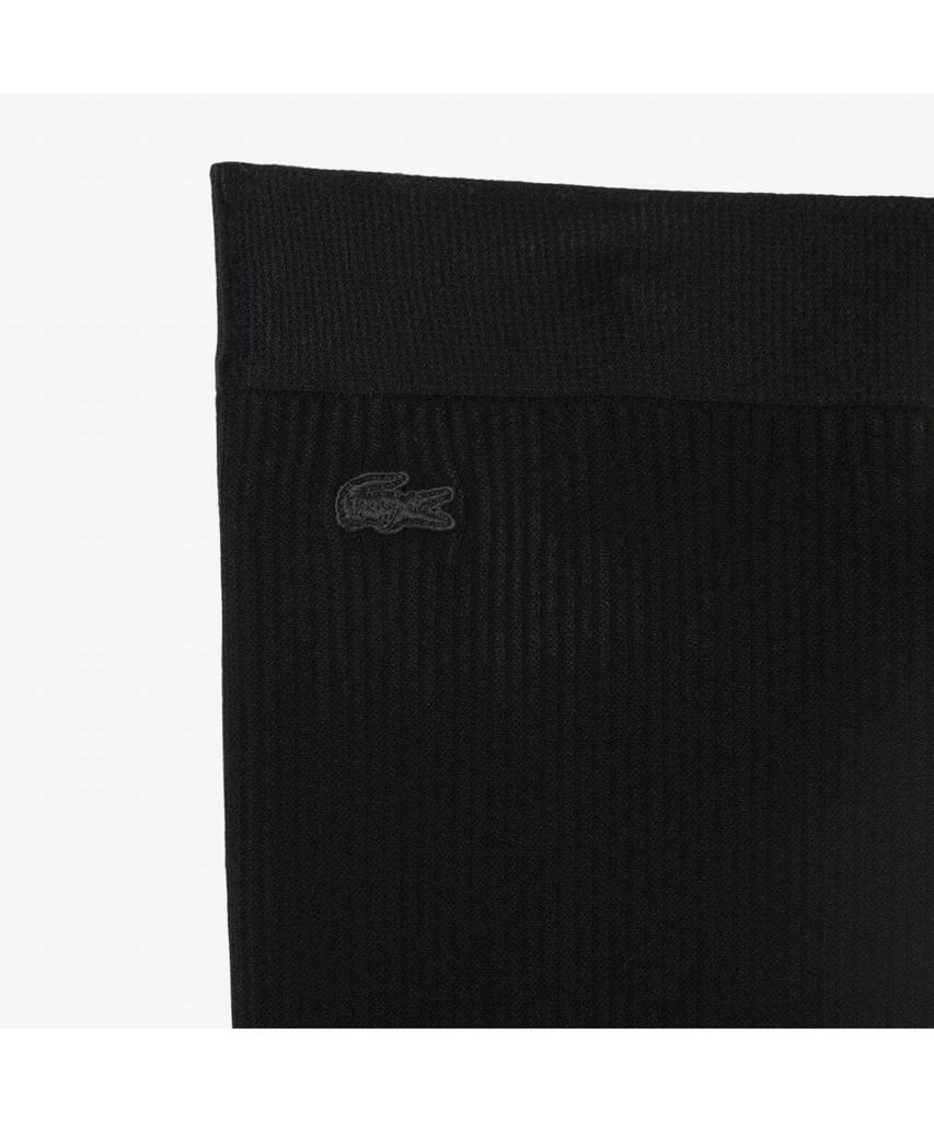 Lacoste Women'S 3D Ribbed Flare Midi Skirt Jf4162-55N 031