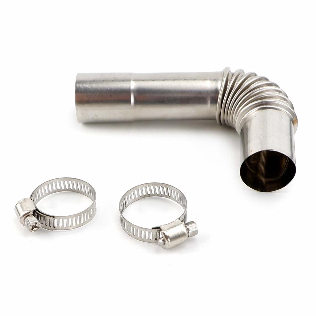 25mm & 26mm Auspuffrohrbogenverbinder für tragbare Dieselheizung Wohnwagen Wohnmobil