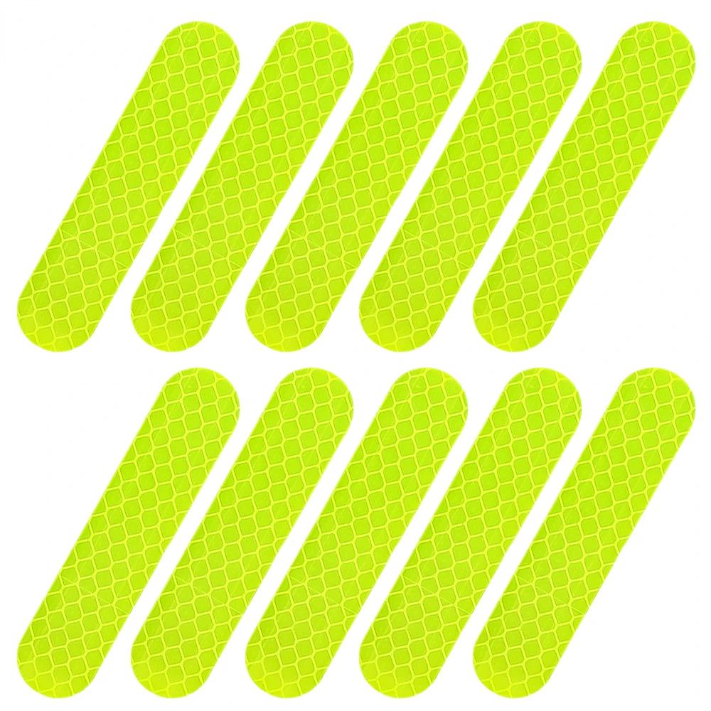 Motorcycle Helmet Reflective Strips Night Safety Driving Warning Sticker General Car Motorcycle Decorative Stickers Auto Parts